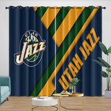 Load image into Gallery viewer, Utah Jazz Curtains Blackout Window Drapes Room Decoration