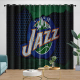 Load image into Gallery viewer, Utah Jazz Curtains Blackout Window Drapes Room Decoration