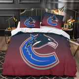 Charger l&#39;image dans la visionneuse de la galerie, Vancouver Canucks Bedding Set Quilt Duvet Cover Without Filler