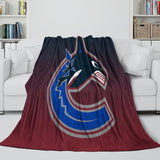 Charger l&#39;image dans la visionneuse de la galerie, Vancouver Canucks Blanket Flannel Throw Kids Room Decoration