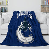 Charger l&#39;image dans la visionneuse de la galerie, Vancouver Canucks Blanket Flannel Throw Kids Room Decoration