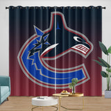Load image into Gallery viewer, Vancouver Canucks Curtains Blackout Window Drapes Room Decoration