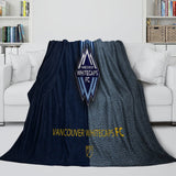 Load image into Gallery viewer, Vancouver Whitecaps FC Blanket Flannel Fleece Throw Room Decoration