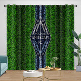 Load image into Gallery viewer, Vancouver Whitecaps FC Curtains Blackout Window Drapes Room Decoration