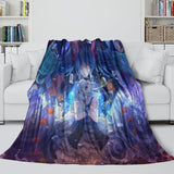 Load image into Gallery viewer, Vocaloid Miku Hatsune Blanket Flannel Fleece Throw Room Decoration