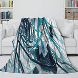 Load image into Gallery viewer, Vocaloid Miku Hatsune Blanket Flannel Fleece Throw Room Decoration