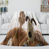 Charger l&#39;image dans la visionneuse de la galerie, Wallace Gromit Blanket Flannel Throw Room Decoration