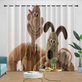 Charger l&#39;image dans la visionneuse de la galerie, Wallace Gromit Curtains Blackout Window Drapes Room Decoration