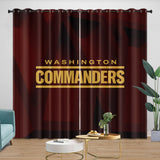 Load image into Gallery viewer, Washington Commanders Curtains Blackout Window Drapes Room Decoration