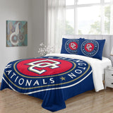 Charger l&#39;image dans la visionneuse de la galerie, Washington Nationals Bedding Set Quilt Cover Without Filler