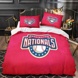 Charger l&#39;image dans la visionneuse de la galerie, Washington Nationals Bedding Set Quilt Cover Without Filler
