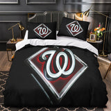 Charger l&#39;image dans la visionneuse de la galerie, Washington Nationals Bedding Set Quilt Cover Without Filler
