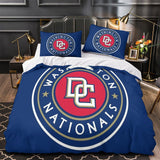 Charger l&#39;image dans la visionneuse de la galerie, Washington Nationals Bedding Set Quilt Cover Without Filler