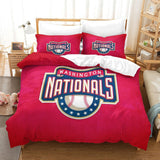Charger l&#39;image dans la visionneuse de la galerie, Washington Nationals Bedding Set Quilt Cover Without Filler
