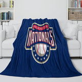 Charger l&#39;image dans la visionneuse de la galerie, Washington Nationals Blanket Flannel Throw Room Decoration