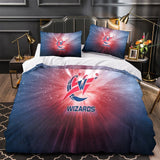 Load image into Gallery viewer, Washington Wizards Bedding Set Duvet Cover Without Filler