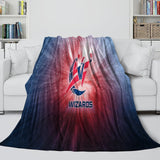 Load image into Gallery viewer, Washington Wizards Blanket Flannel Fleece Throw Room Decoration