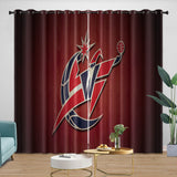 Load image into Gallery viewer, Washington Wizards Curtains Blackout Window Drapes Room Decoration