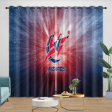 Load image into Gallery viewer, Washington Wizards Curtains Blackout Window Drapes Room Decoration