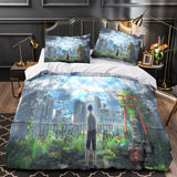 Charger l&#39;image dans la visionneuse de la galerie, Weathering With You Bedding Set Quilt Duvet Cover Without Filler