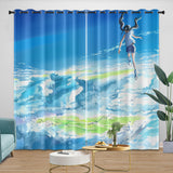Load image into Gallery viewer, Weathering With You Curtains Blackout Window Drapes Room Decoration