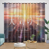 Load image into Gallery viewer, Weathering With You Curtains Blackout Window Drapes Room Decoration