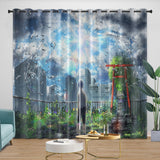 Load image into Gallery viewer, Weathering With You Curtains Blackout Window Drapes Room Decoration