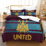 Charger l&#39;image dans la visionneuse de la galerie, West Ham United Bedding Set Duvet Cover Without Filler