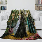 Charger l&#39;image dans la visionneuse de la galerie, Wicked For Good Blanket Flannel Throw Room Decoration