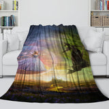 Charger l&#39;image dans la visionneuse de la galerie, Wicked For Good Blanket Flannel Throw Room Decoration