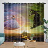 Load image into Gallery viewer, Wicked For Good Curtains Blackout Window Drapes Room Decoration