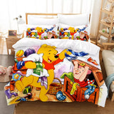 Charger l&#39;image dans la visionneuse de la galerie, Winnie the Pooh Bedding Set Kids Quilt Cover Without Filler