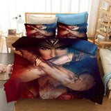 Charger l'image dans la visionneuse de la galerie, Wonder Woman Duvet Cover Pattern Bedding Set Without Filler