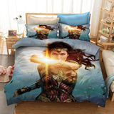 Charger l'image dans la visionneuse de la galerie, Wonder Woman Duvet Cover Pattern Bedding Set Without Filler