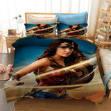 Charger l'image dans la visionneuse de la galerie, Wonder Woman Duvet Cover Pattern Bedding Set Without Filler