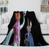 Charger l'image dans la visionneuse de la galerie, Zootopia 2 Blanket Flannel Throw Room Decoration