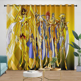 Load image into Gallery viewer, Saint Seiya Curtains Blackout Window Drapes Room Decoration