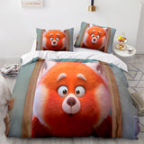 Load image into Gallery viewer, 2022 Cartoon Turning Red Bedding Set Quilt Duvet Cover Bedding Sets