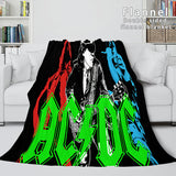 Load image into Gallery viewer, AC DC Team Flannel Fleece Blanket Throw Cosplay Wrap Nap Quilt Blanket