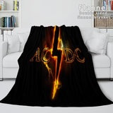 Charger l&#39;image dans la visionneuse de la galerie, ACDC Orchestra Soft Flannel Fleece Blanket Throw Wrap Nap Quilt Blanket