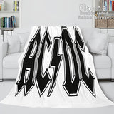 Load image into Gallery viewer, AC DC Team Flannel Fleece Blanket Throw Cosplay Wrap Nap Quilt Blanket