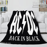 Charger l&#39;image dans la visionneuse de la galerie, ACDC Orchestra Soft Flannel Fleece Blanket Throw Wrap Nap Quilt Blanket