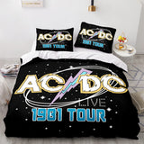 Load image into Gallery viewer, AC DC Team Cosplay Bedding Set Quilt Duvet Covers