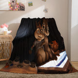 Load image into Gallery viewer, Alvin and the Chipmunks Flannel Fleece Blanket Soft Throw Quilt Blanket