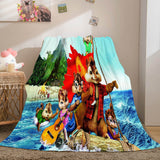 Load image into Gallery viewer, Alvin and the Chipmunks Flannel Fleece Blanket Throw Quilt Blankets