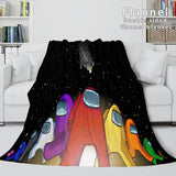 Load image into Gallery viewer, Among Us Flannel Fleece Blanket