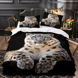 Load image into Gallery viewer, Animal Leopard Print Bedding Set Quilt Duvet Cover Throw Bedding Sets