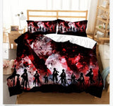 Load image into Gallery viewer, Anime Attack on Titan Bedding Set Quilt Duvet Covers