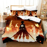 Load image into Gallery viewer, Anime Attack on Titan Bedding Set Quilt Duvet Covers