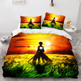 Load image into Gallery viewer, Anime Attack on Titan Cosplay Bedding Set Duvet Cover Quilt Bed Sets